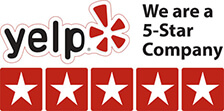 yelp we are a five star company